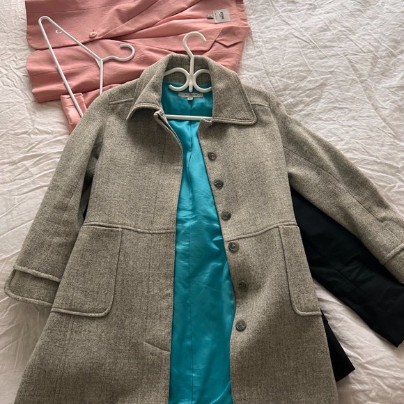 Holt Renfrew Wool Coat - Picture 3 of 3